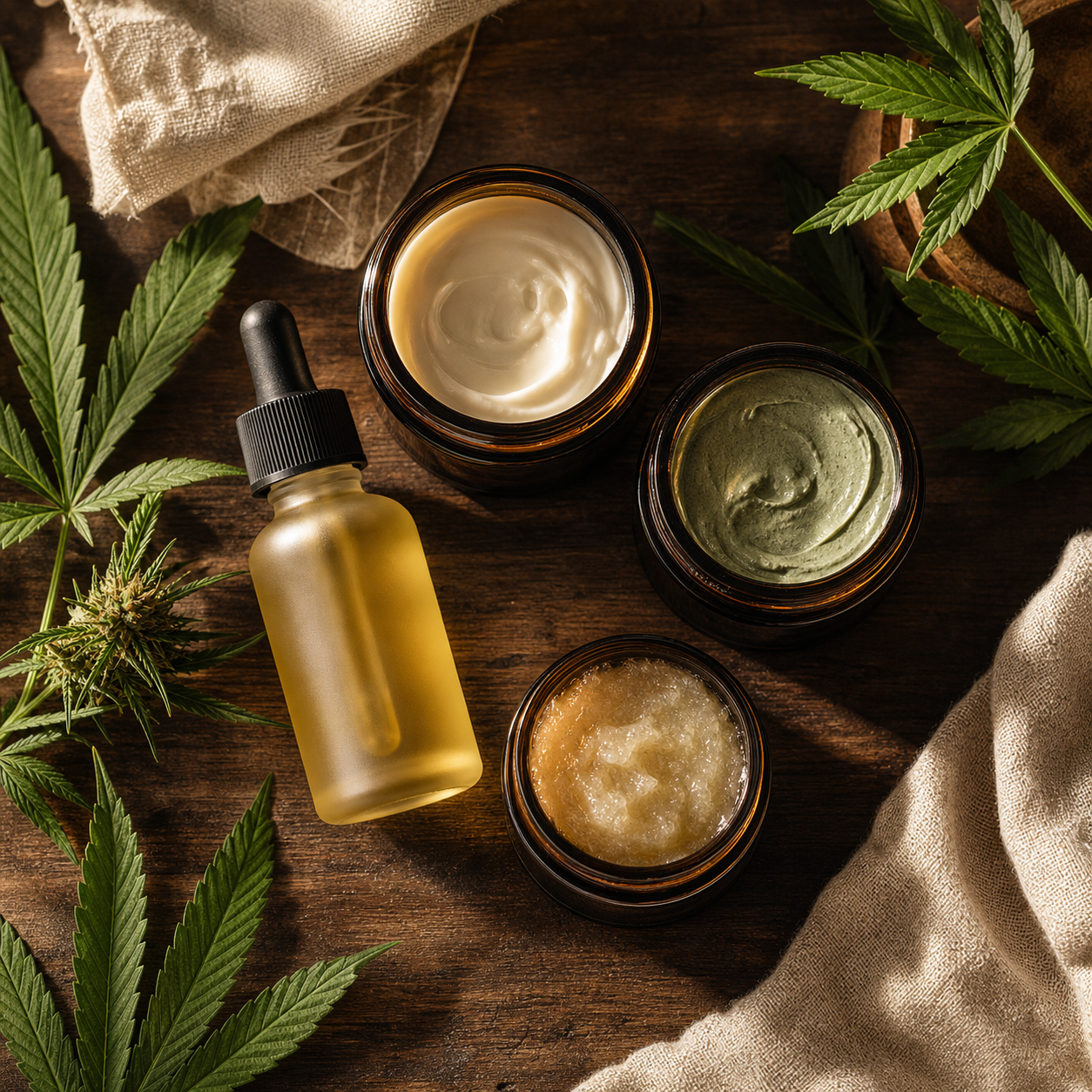Cannabis Facial Routine