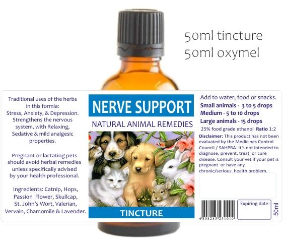 Nerve Support Animal Remedies 50ml image 2