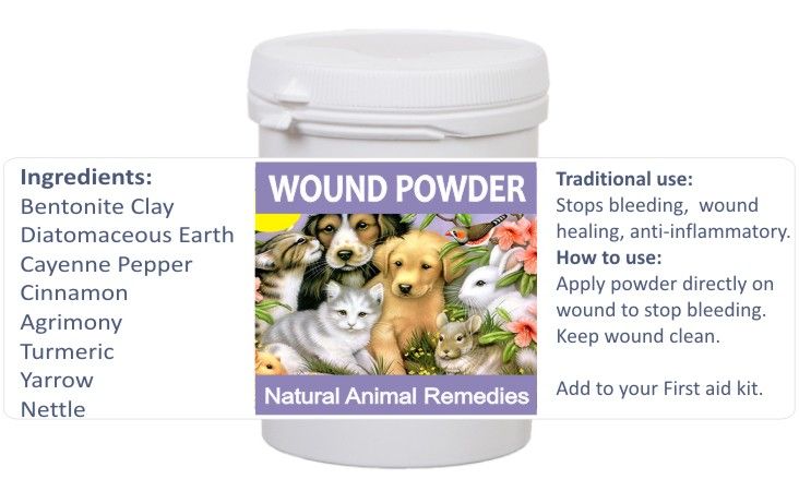 Wound Powder Animal Remedies 20g